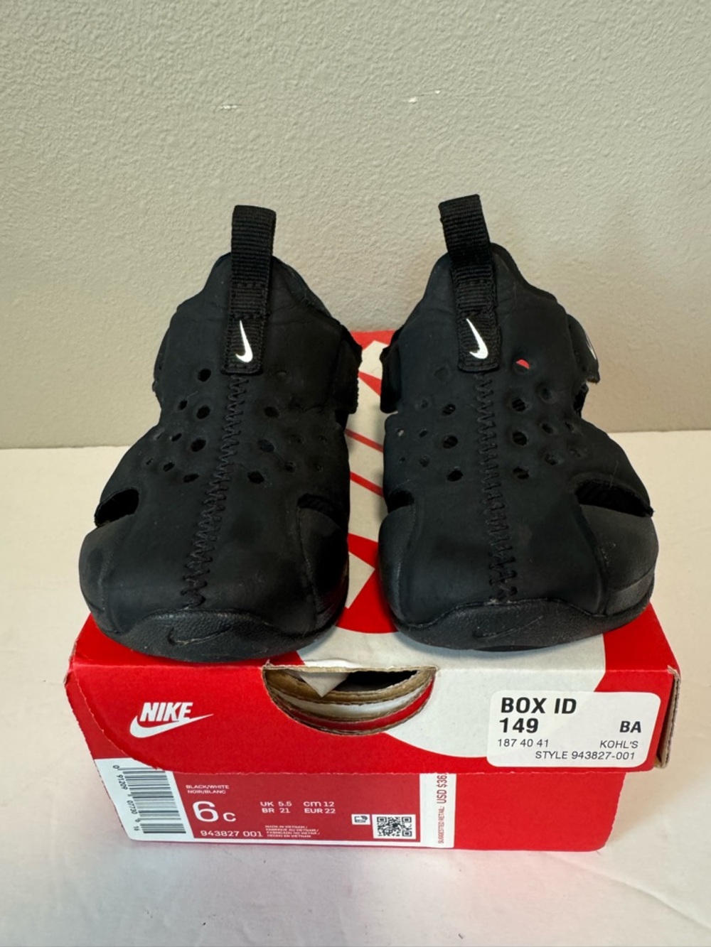 Nike Sunray Protect 2 Sandals with Box